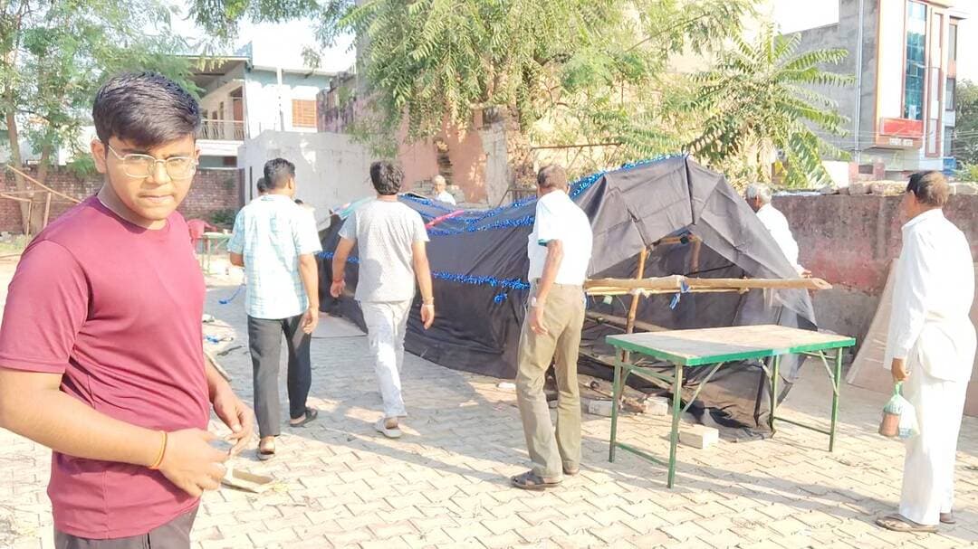 लोहारू: लोहारू में 40 फीट ऊंचे रावण दहन के साथ दशहरा पर्व आज धूमधाम से मनाया जाएगा