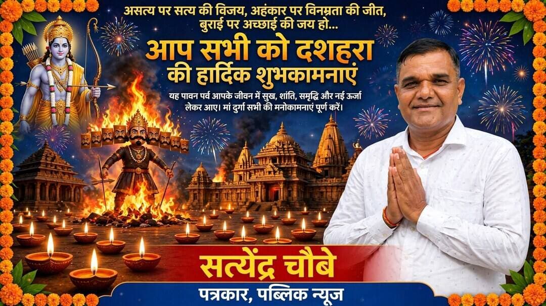 आप सभी को दशहरा की हार्दिक शुभकामनाएं 🙏🙏