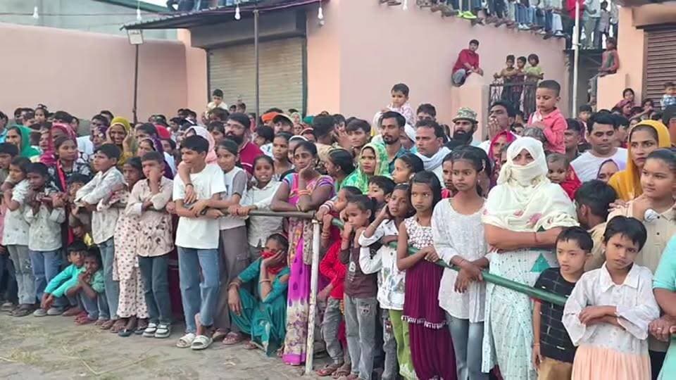 गोहाना की ऐतिहासिक रामलीला मैदान से रावण दहन लाइव