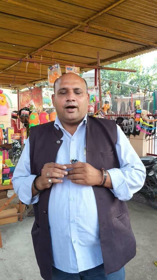 Chandausi दशहरा के मौके पर राम बाग धाम से सीधी तस्वीरें।