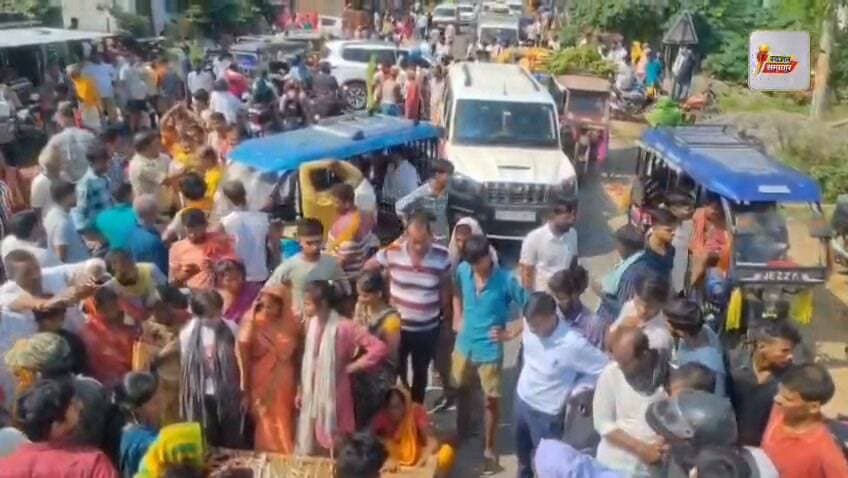21 वर्षीय कन्हैया की मौ/त से रामपुर में आक्रो/श, 50 मिनट तक जाम रहा NH-80 #Lakhisarai #Suryagarha #RamPur #NH80 #RoadAccident #BreakingNews #BiharNews #LocalNews #svajansamachar #LatestNews