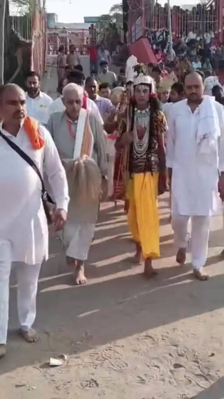 ਹੁਸ਼ਿਆਰਪੁਰ: ਹੁਸ਼ਿਆਰਪੁਰ 'ਚ ਧੂਮ-ਧਾਮ ਨਾਲ ਮਨਾਇਆ ਗਿਆ ਦੁਸਹਿਰਾ, ਹਜ਼ਾਰਾਂ ਸੰਗਤਾਂ ਹੋਈਆਂ ਸ਼ਾਮਲ