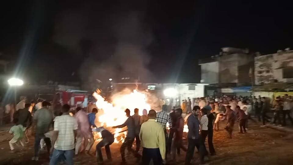 बाजपुर में धूमधाम के साथ मनाया गया दशहरा पर्व