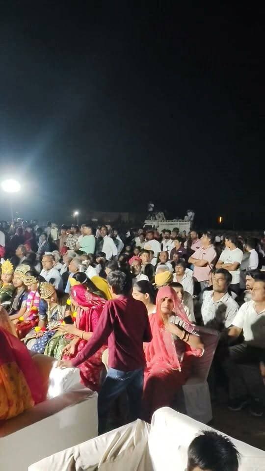 बालेसर में रावण दहन का शानदार कार्यक्रम आयोजित