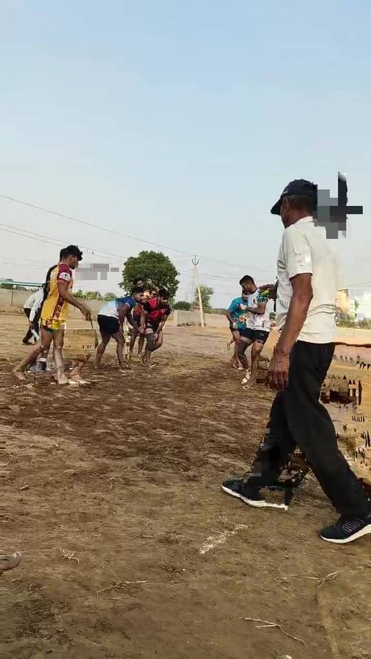डेरोली जांट में कबड्डी मुकाबला