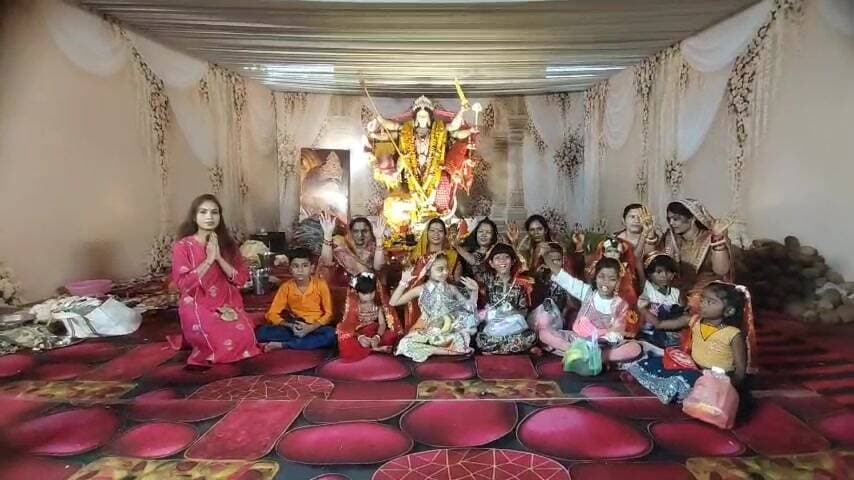 दुर्ग: दुर्ग-भिलाई में मां दुर्गा का उत्साहपूर्ण विसर्जन, शिवनाथ नदी मुख्य स्थल बना