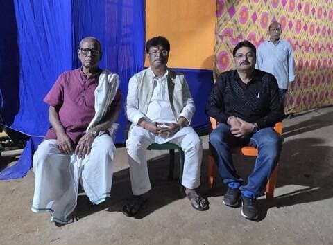 ବାଙ୍ଗିରିପୋଷି: ତେନ୍ତୁଳଡିଙ୍ଗା ଦୁର୍ଗାପୂଜା ମଣ୍ଡପ ପରିଦର୍ଶନ କଲେ ପୂର୍ବତନ ମନ୍ତ୍ରୀ ସୁଦାମ ମାରାଣ୍ଡି