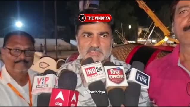 रीवा में दशहरे पर 56 फीट के रावण का दहन होगा, कुंभकरण-मेघनाथ 45 के फीट बनाए गए, 140 मजदूरों ने डेढ़ महीने में तैयार किए पुतले