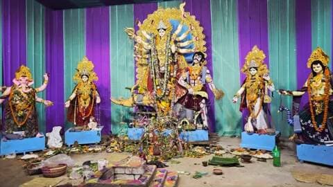 ବାଲେଶ୍ୱର: ପୂଜା ମଣ୍ଡପରେ ମା’ଙ୍କ ଦର୍ଶନ କଲେ ବିଧାୟକ ମାନସ କୁମାର ଦତ୍ତ