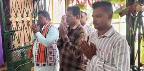 ପାଟଣା: ବିଜୟାଦଶମୀରେ ପାଟଣା ବିଧାୟକଙ୍କ ପୂଜା ମଣ୍ଡପ ପରିଦର୍ଶନ