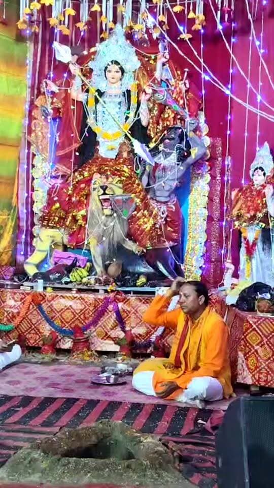 ग्राम हजारा में जागरण के कार्यक्रम का आयोजन।