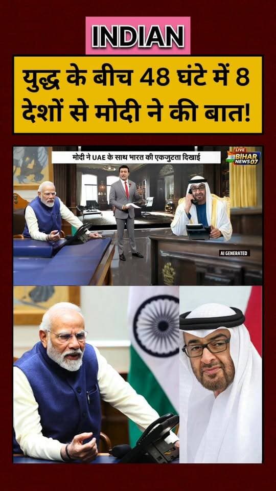Syed Suhail| Iran Attack In Dubai War:48 घंटे में 8 देशों से Modi ने की बात!#shorts #viralvideos
#PMModi #MiddleEastCrisis #IranIsraelWar #DubaiAttack #ModiDiplomacy #GlobalTalks #48Hours #PeaceAppeal #IndiaNews #ViralShorts #SyedSuhail #WorldConflict #BreakingNews