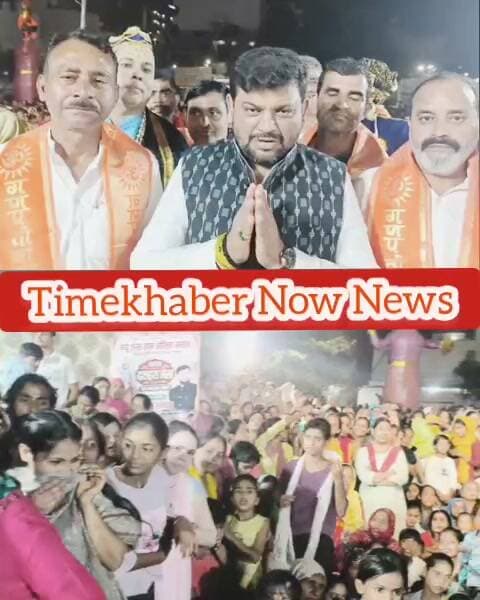 न्यू हंस रामलीला क्लब भीम गढ़ खेड़ी की रामलीला में पहुंचकर नवीन गोयल ने किया रावण दहन ।
नवीन गोयल ने पंद्रह साल के बाद होने वाली "न्यू हंस रामलीला क्लब भीम गढ़ खेड़ी" की रामलीला कमेटी को किया 51 हजार रूपए का सहयोग।