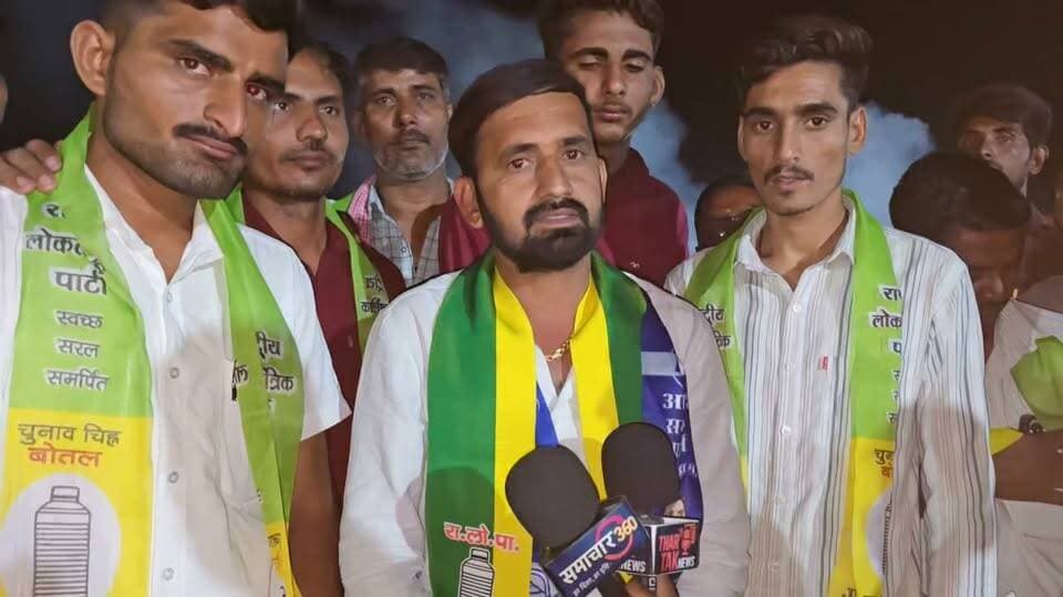RLP ही सही लगी बीजेपी कांग्रेस से लड़ सकता था पर नहीं... हनुमान बेनीवाल ही आईडल –अशोक गोदारा