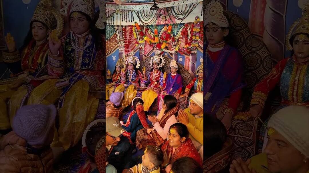 रामलीला का भव्य समापन, प्रभु श्रीराम का जन-जन को संदेश 🙏🚩