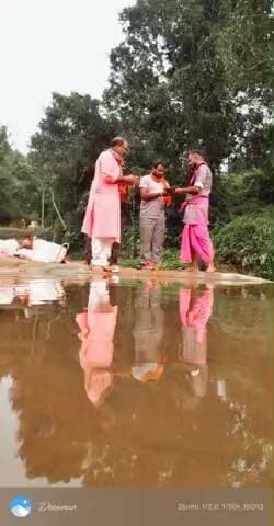 ମୁନିଗୁଡା: ମୁନିଗୁଡା ପୋଲିସ ଥାନାରେ ଧୁମ୍ଧାମ୍ରେ ପାଳିତ ହେଲା ଦୁର୍ଗାପୂଜା