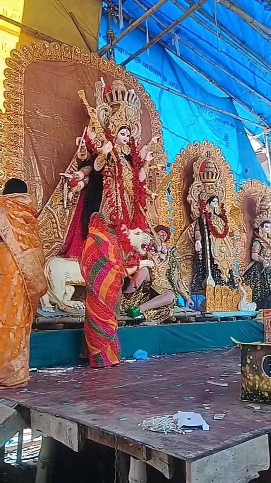 Ara में मूर्ति विसर्जन की तैयारी शुरू