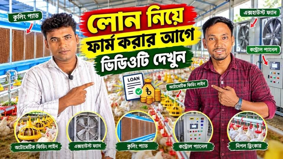 লোন নিয়ে ফার্ম করার আগে অবশ্যই ভিডিওটি দেখুন | Ec Poultry Farm