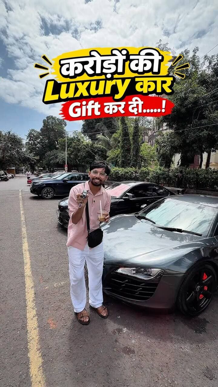 Comment “Luxury” For more details 🏎️.
.
Luxury cars, luxury, Mumbai car event, car meet up in Mumbai, every Sunday meet up , Mumbai events, Mumbai travel spot, cst Mumbai, Jodhpur blogger, automobile blogger, Jodhpur content creator, Mumbai car show, luxury car in Mumbai, Audi show, GT
