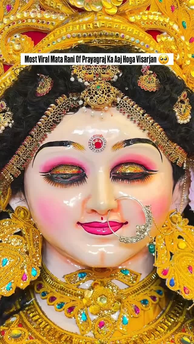 Most Viral Mata Rani Of Prayagraj Ka Aaj Hoga Visarjan 🥺
Timing 2 Pm Onwards 21 October 2026
#matarani #jaimatadi #fromprayagraj #prayagraj