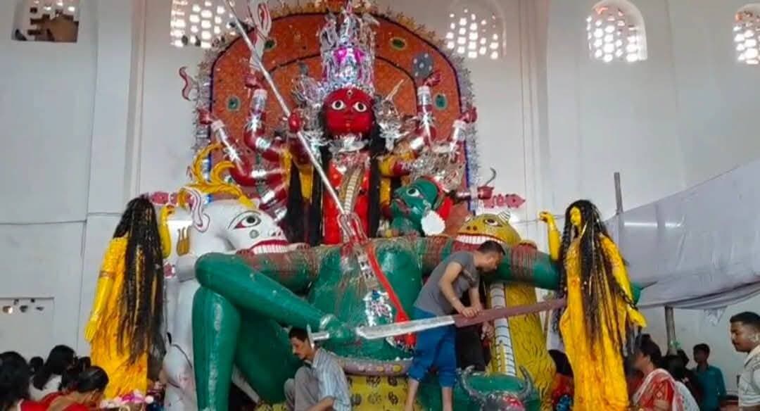 📍কোচবিহার বড়দেবী বাড়িতে সিঁদুর খেলা