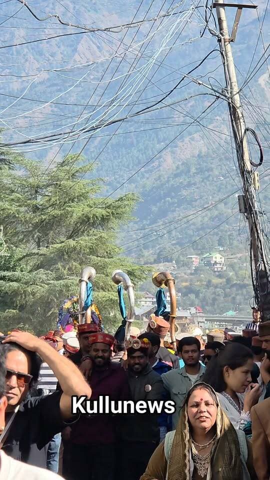 देवी माँ हडिम्बा जी रामशीला से दशहरा के लिए रवाना 🙏