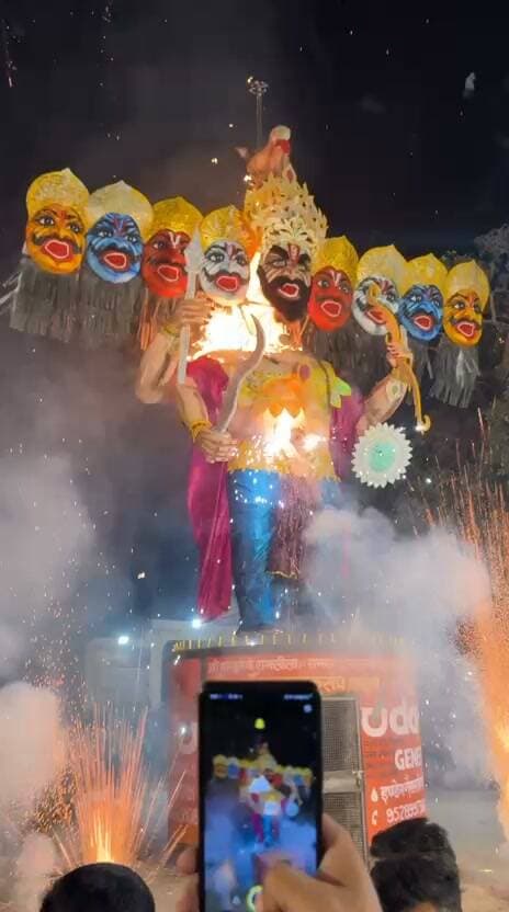 Chandausi Rambaag Ravan Dahan Part 3