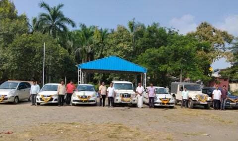 కొత్తగూడెం: భద్రాచలం ఐటీడీఏలో డ్రైవర్ల ఆధ్వర్యంలో ఘనంగా వాహన పూజలు