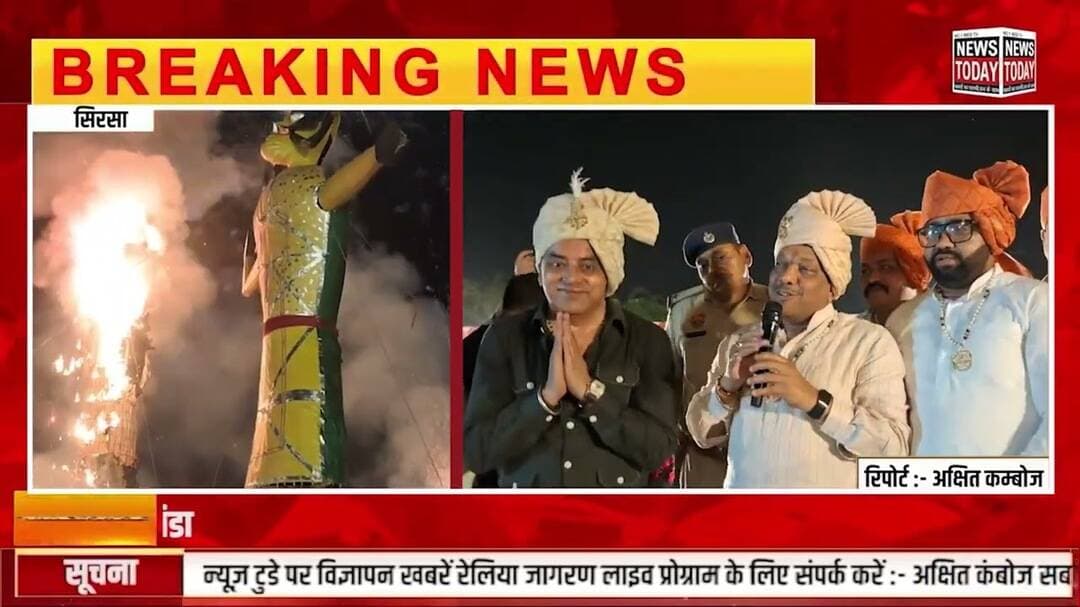 गोबिंद कांडा का ऐलान—अगले साल और भव्य होगा विष्णु क्लब का दशहरा महोत्सव|LIVE |NEWSTODAY |