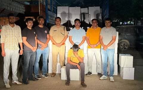 थानेसर: कैथल में 1245 किलो अवैध पटाखों के साथ आरोपी गिरफ्तार