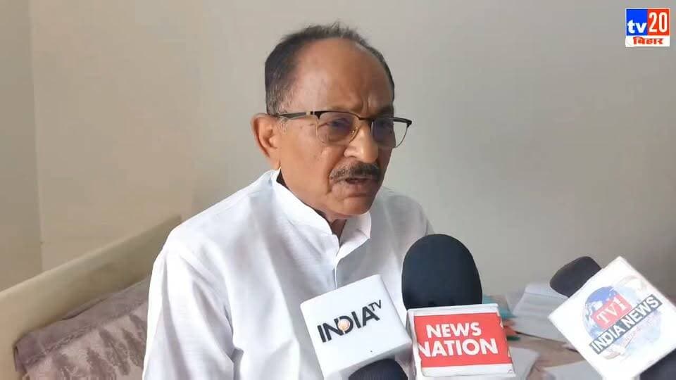 तिरहुत MLC चुनाव: प्रशांत किशोर के वादे पर नरेंद्र सिंह का पलटवार, बोले- शिक्षकों को दिलाएंगे 7वां और 8वां वेतन आयोग