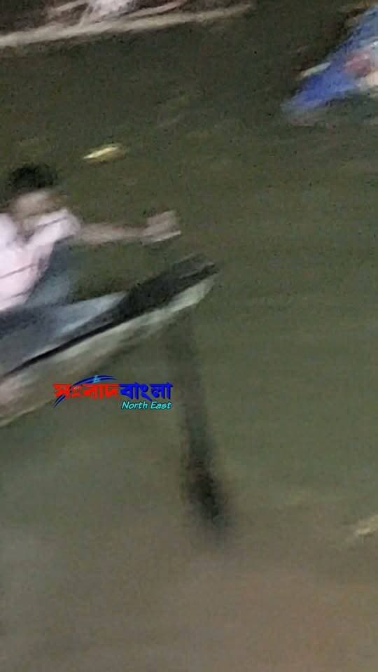 কালাইনের ছলিগ্রাম বিসর্জন ঘাটে বিসর্জন ঘাট কালীবাড়ী দূর্গা পূজা কমিটির দূর্গা প্রতিমা বিসর্জন