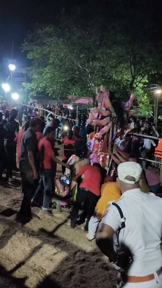💢কালাইন ব্রাহ্মণগ্রাম শনি মন্দির দূর্গা পূজা কমিটির দূর্গা প্রতিমা বিসর্জন💢