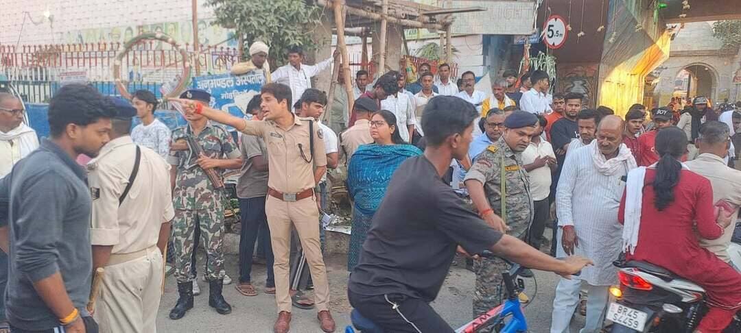 दुर्गा विसर्जन के लिए SDM मोहनिया और SDPO मोहनिया ने संभाला मोर्चा...