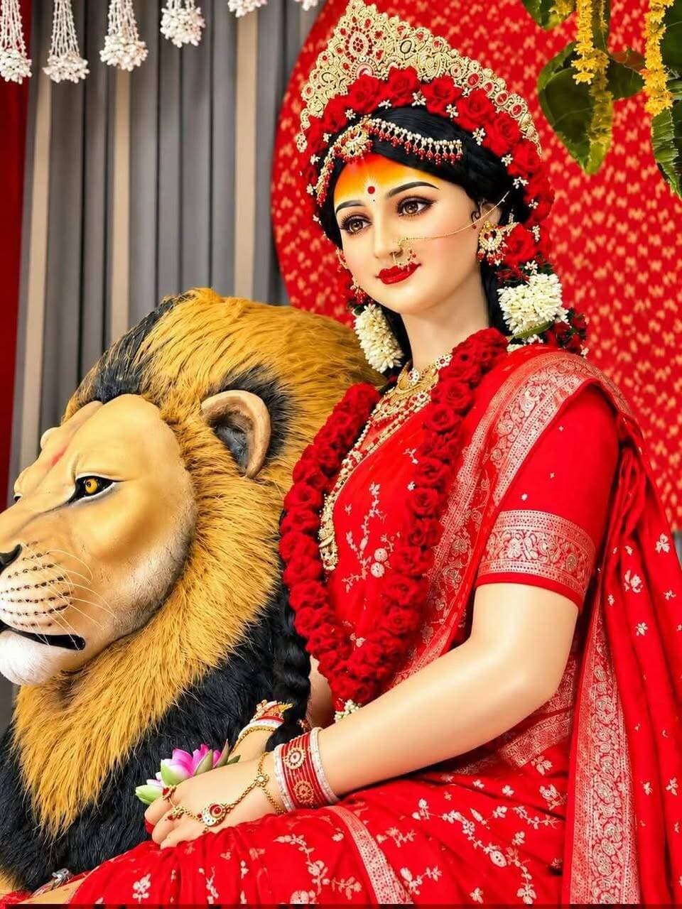 📌 দেৱীৰ জীৱন্ত ৰূপ!
📌 দেশজুৰি আটাইতকৈ চৰ্চিত ছত্তিশগড়ৰ ৰায়পুৰৰ দেৱী দুৰ্গাৰ বিশেষ প্ৰতিমা।