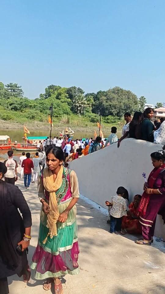 मऊ विसर्जन घाट