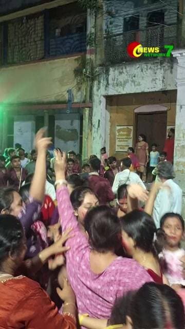 কাটোয়া শহরে দুর্গাপুজোর শোভাযাত্রা
#কাটোয়া