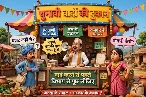 बाप: पंचायत चुनाव से पहले वादों की हकीकत और वोटर की जिम्मेदारी