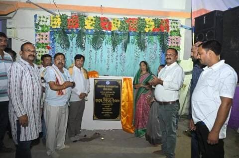 ଝାରସୁଗୁଡା: କିର୍ମିରାରେ ନୂଆ କମ୍ୟୁନିଟି ସେଣ୍ଟରର ଭିତ୍ତିପ୍ରସ୍ତର ସ୍ଥାପନ କଲେ ଝାରସୁଗୁଡ଼ା ବିଧାୟକ