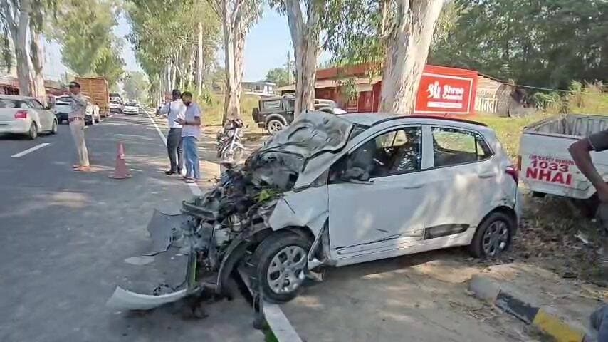 अम्ब: ऊना के पास हुए ट्रक हादसे में 6 घायल, एक की हालत गंभीर