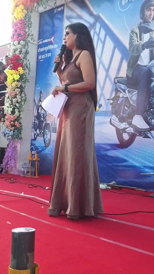 काजल राघवानी आज रक्सौल बी के हिरो मे Glamour X बाइक का लंचिग है।