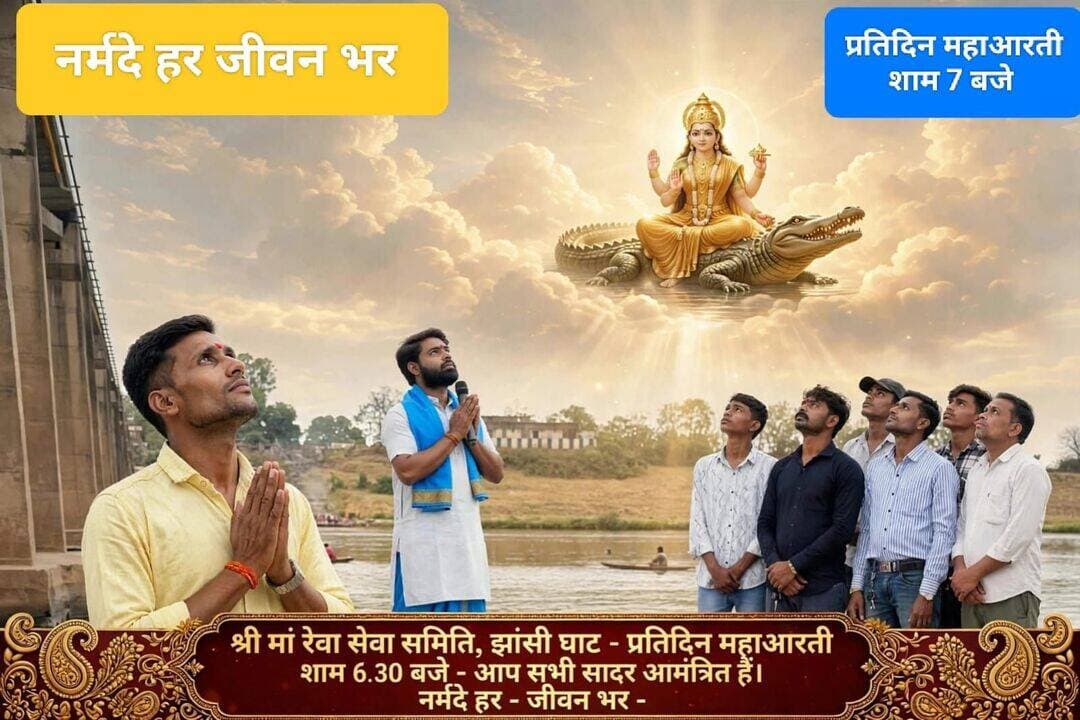 नर्मदे हर जीवन भर