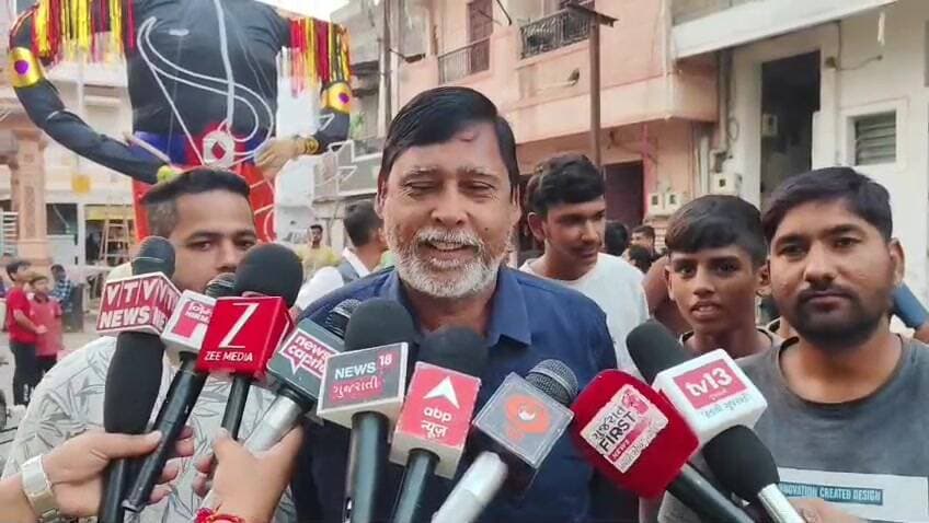નાંદોદ: રાજપીપલામાં અનોખી પરંપરા: દશેરાને બદલે અગિયારસના દિવસે થાય છે રાવણ દહન