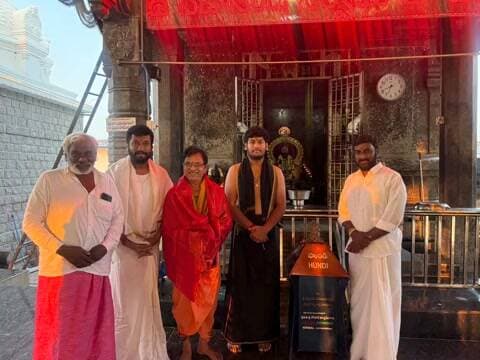 నిర్మల్: కడ్తాల్ అయ్యప్ప ఆలయంలో బోథ్ ఎమ్మెల్యే అనిల్ జాదవ్ ప్రత్యేక పూజలు