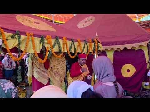 ढालपुर मैदान में सजा भगवान रघुनाथ का अस्थाई शिविर
