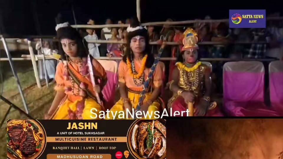 ବଣାଇ ରେ ରାବଣ ଦହନ କାର୍ଯ୍ଯକ୍ରମ। ଆକର୍ଷଣୀୟ ଆତସବାଜି । ଦେଖିବାକୁ ଶହ ଶହ ଲୋକଙ୍କ ଭିଡ ।