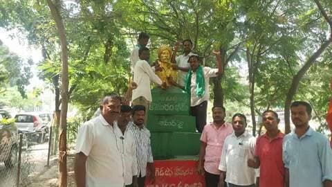 నిర్మల్: నిర్మల్లో కొమురం భీమ్ జయంతి వేడుకలు.. విగ్రహాల వద్ద దుస్థితిపై ఆందోళన!