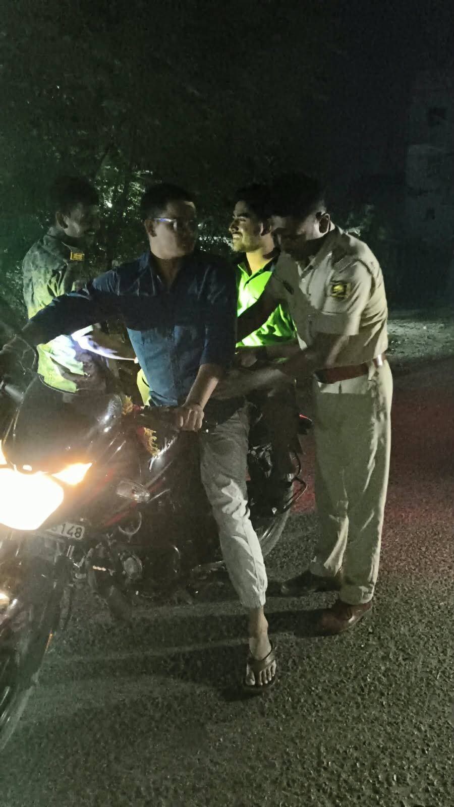 चप्पे-चप्पे पर पुलिस की नजर