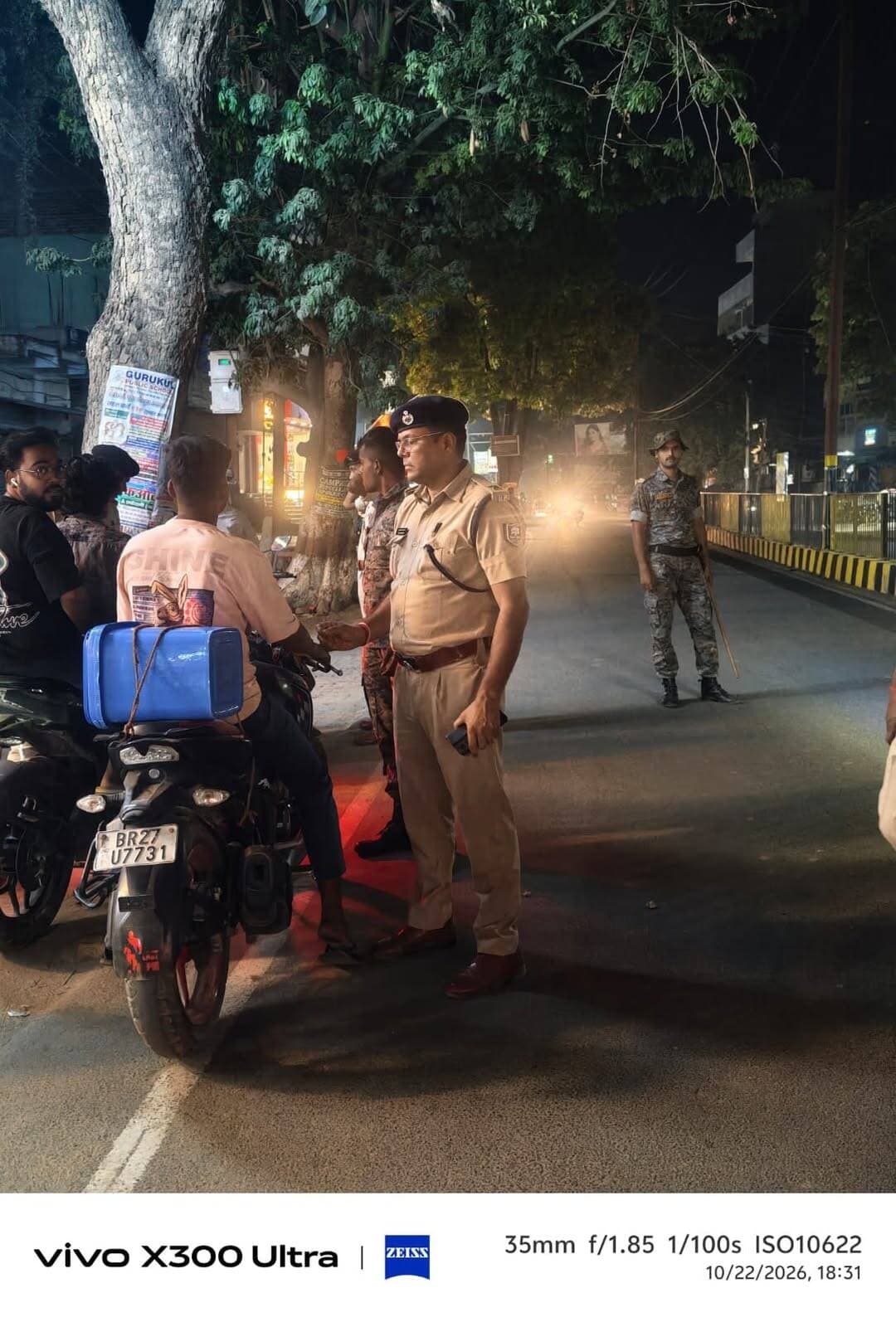 चप्पे-चप्पे पर पुलिस की नजर