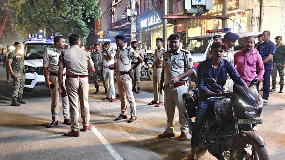 चप्पे-चप्पे पर पुलिस की नजर